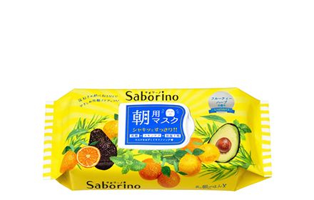 Mặt nạ dưỡng ẩm buổi sáng Saborino hương trái cây